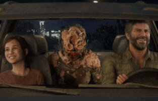 The last of us head bopping gif